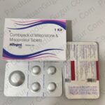 Pek MTP Kits mengandungi kombinasi Mifepristone dan Misoprostol untuk pengguguran kandungan, rujukan di panduangugur.com